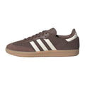 adidas Superstar fashion-forward streetwear-inspired low-profile sole unisex sneakers - Brown