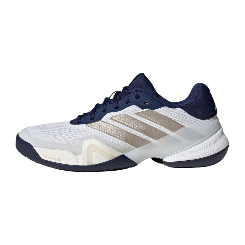 adidas BARRICADE 14 Men's Low-Top Tennis Shoes - White/Blue