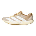 adidas Adizero Adios 9 Women's Low-Profile Running Shoes - Beige/Brown/White