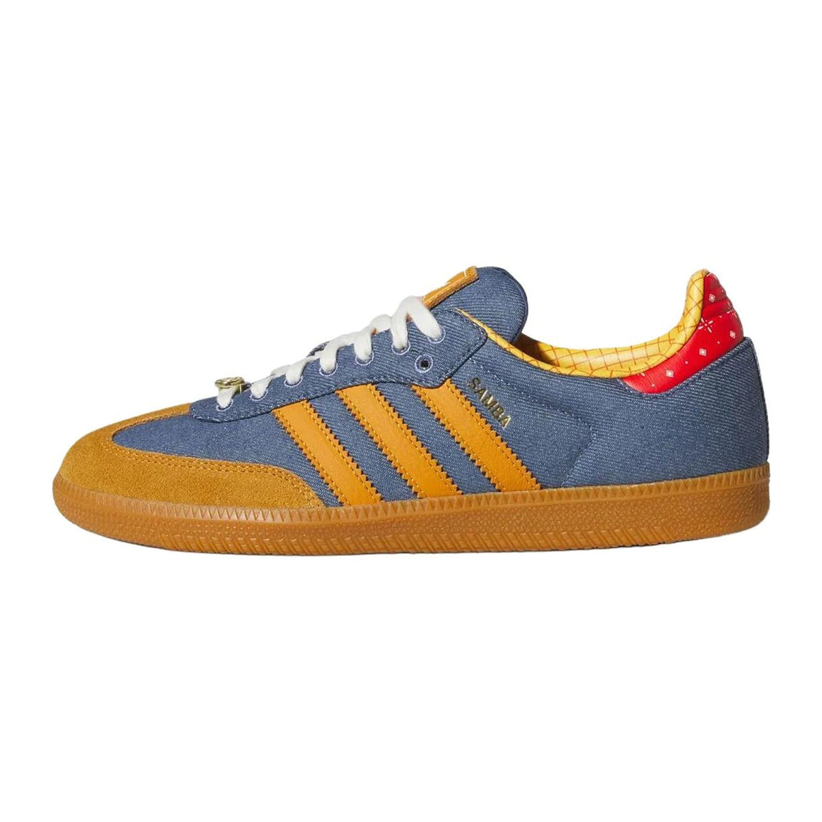 adidas Originals × Toy Story Samba OG Unisex T-Toe Sneakers - Blue/Yellow
