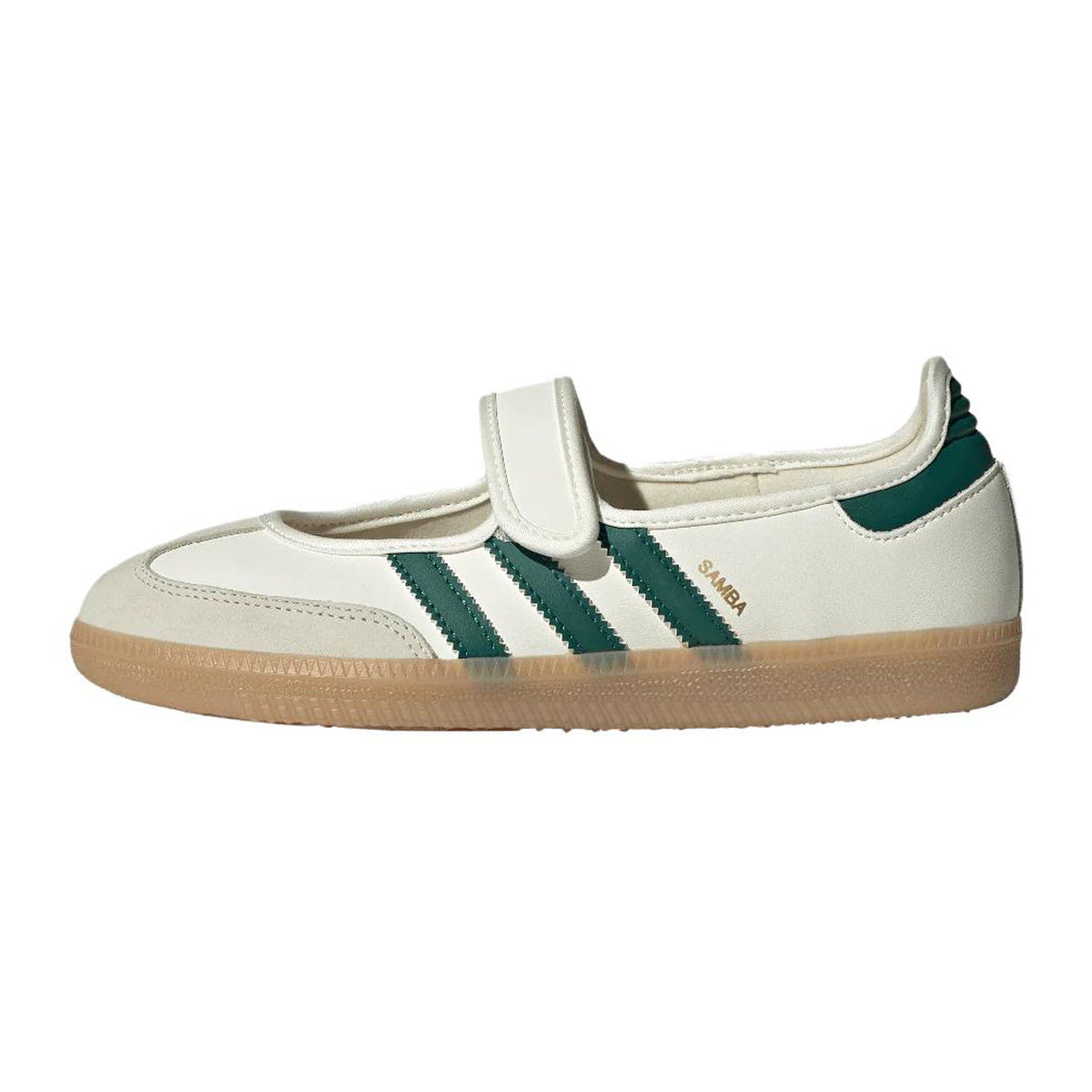adidas Originals Samba Jane Women's Mary Jane Shoes - Off-White/Green