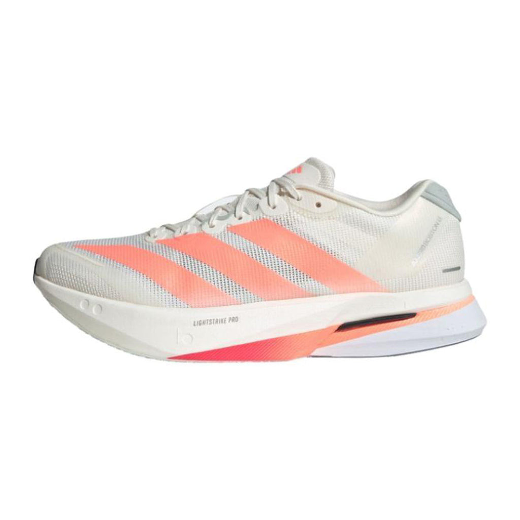 adidas Adizero Boston 13 Men's Casual Running Shoes - White/Orange