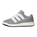 adidas Originals FORUM 2000 Unisex Mesh & Suede Low-Top Sneakers - Grey