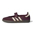adidas Originals Samba Jane Women's Flat Mary Jane Shoes - Burgundy