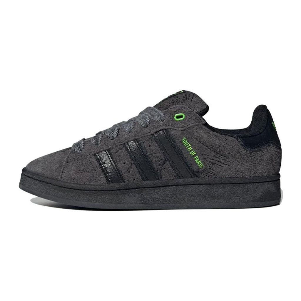 adidas Originals × YOUTH OF PARIS CAMPUS 00s Men's Low-Top Sneakers - Black/Green