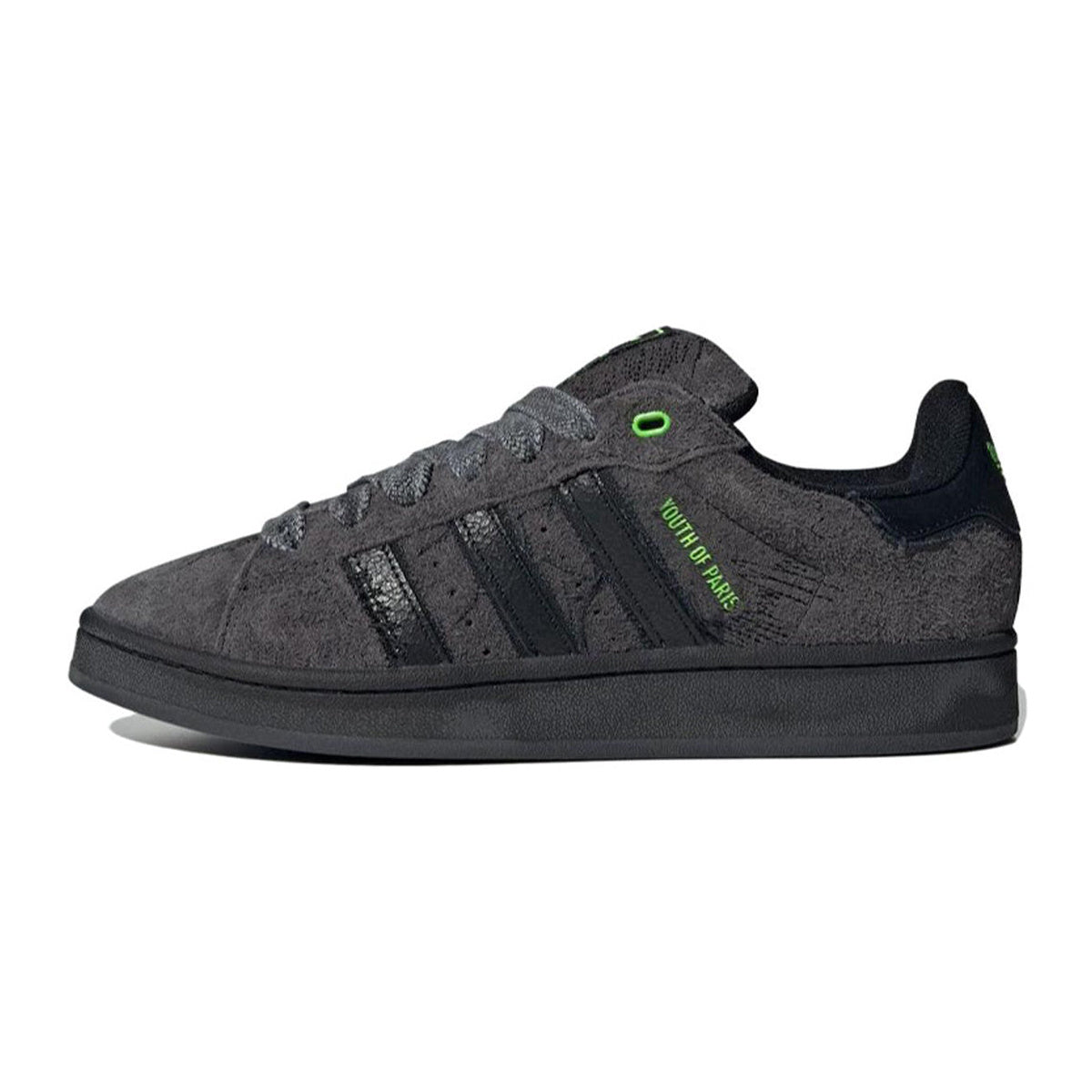 adidas Originals × YOUTH OF PARIS CAMPUS 00s Men's Low-Top Sneakers - Black/Green