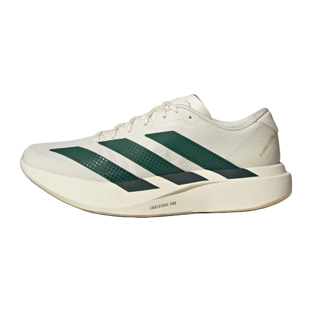 adidas Adizero Evo SL WOVEN Men's Low-Top Running Shoes - White/Green