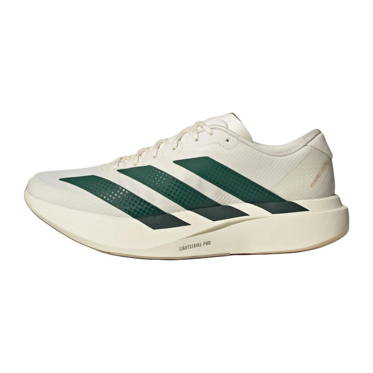 adidas Adizero Evo SL WOVEN Men's Low-Top Running Shoes - White/Green