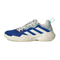 adidas Barricade Tennis Women's Low-Top Tennis Shoes - Blue/White