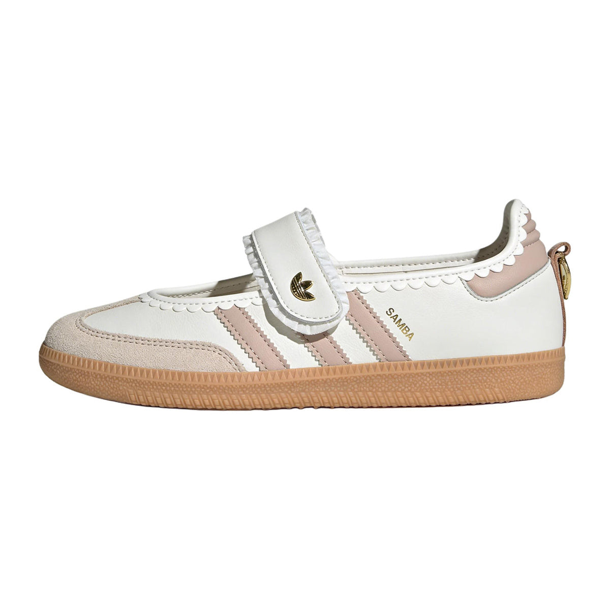 adidas Originals Samba Jane Women's Mary Jane Shoes - White/Dusty Pink