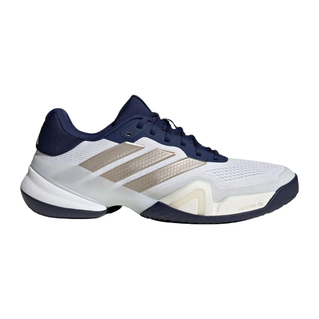 adidas BARRICADE 14 Men's Low-Top Tennis Shoes - White/Blue