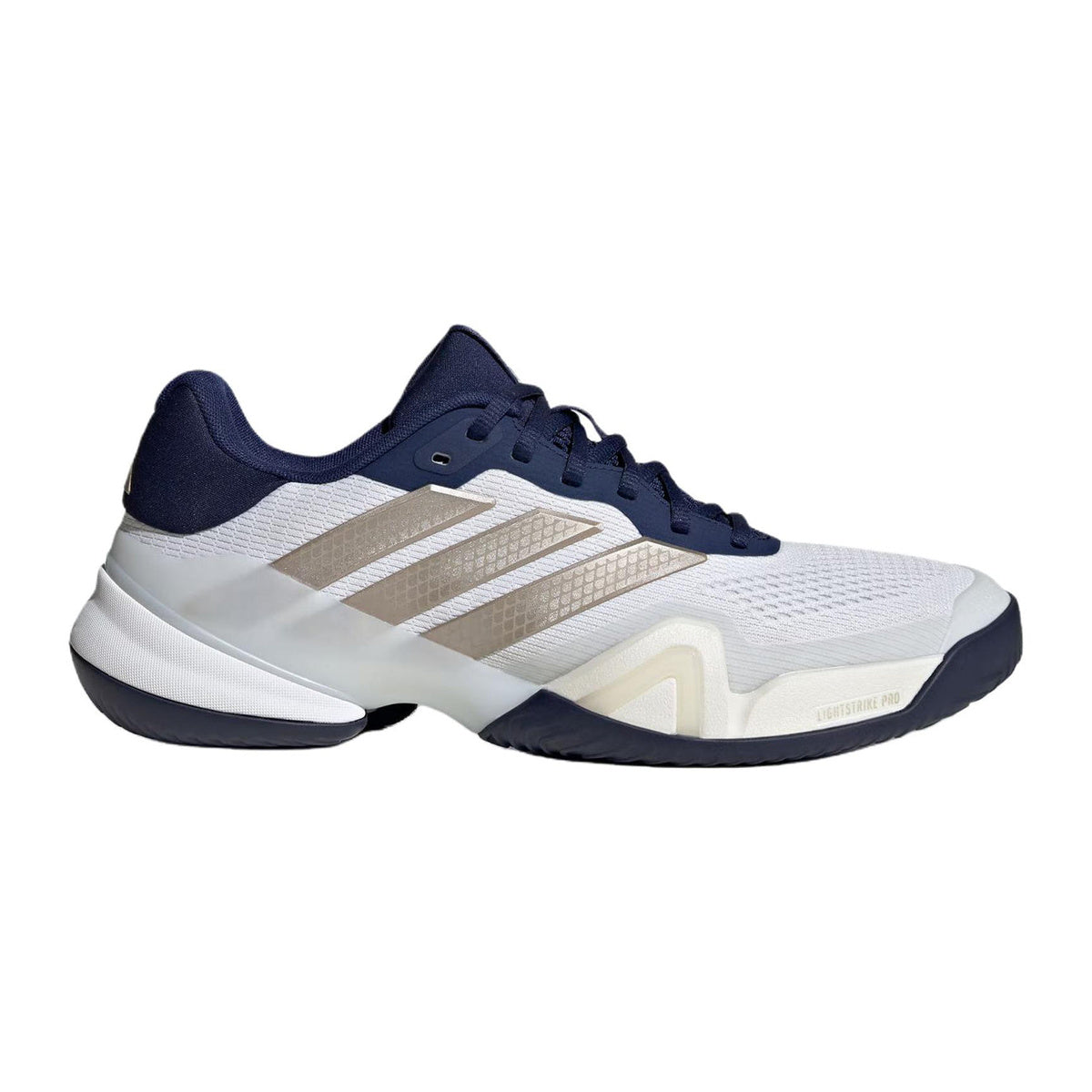 adidas BARRICADE 14 Men's Low-Top Tennis Shoes - White/Blue
