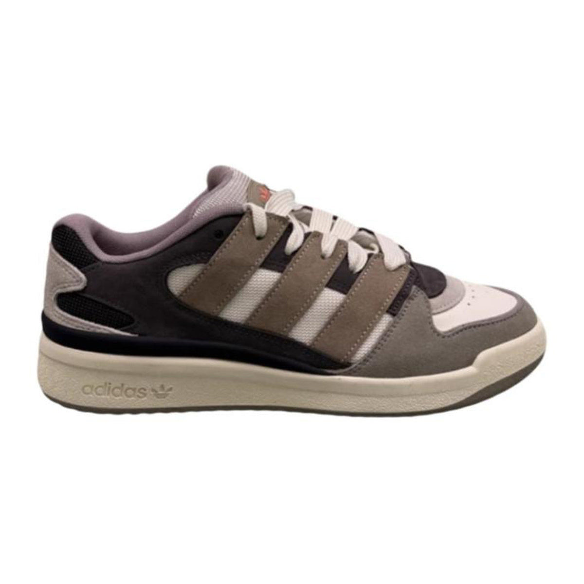 adidas Originals FORUM 2000 Unisex Leather Low-Top Sneakers - Brown