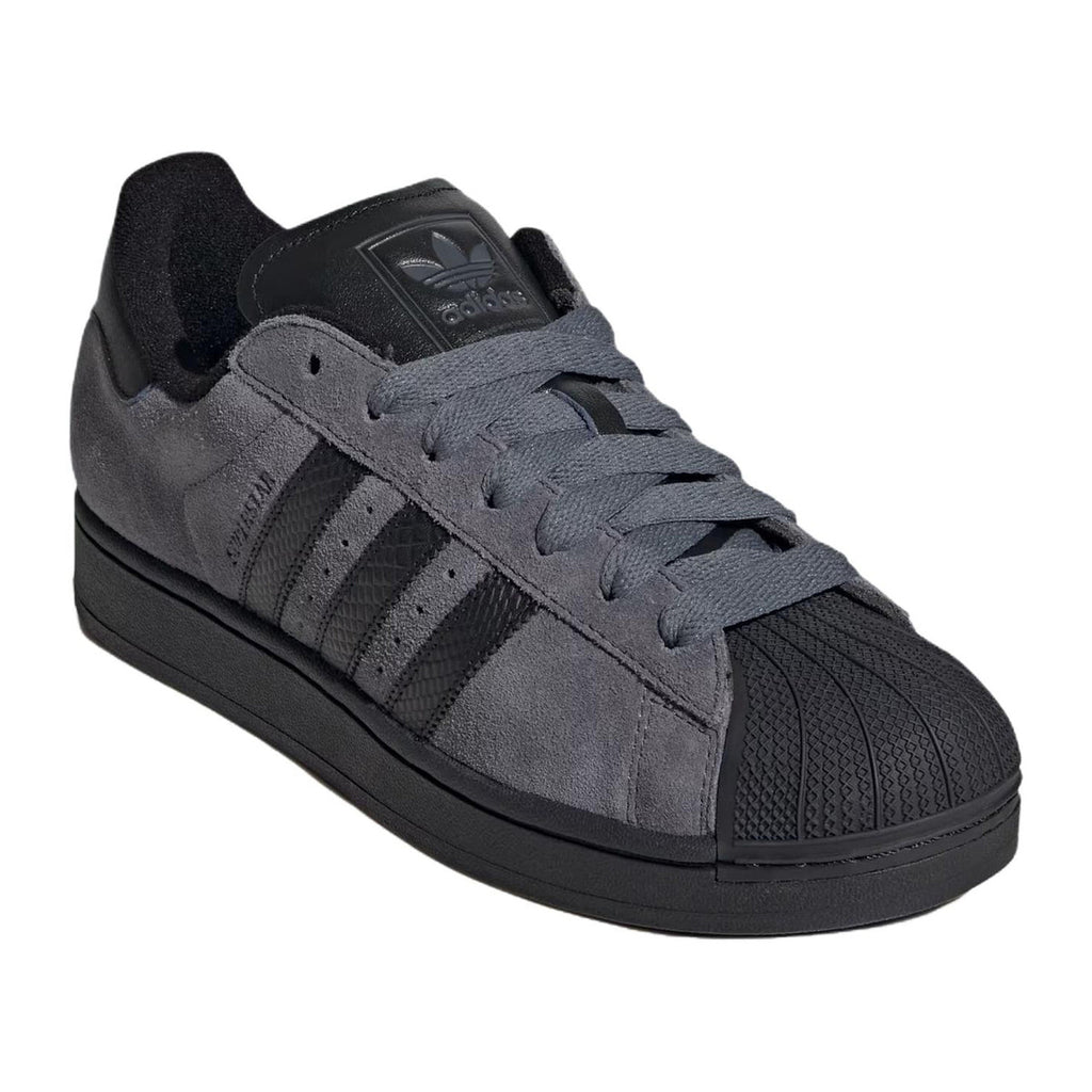 adidas Originals Superstar 2 Unisex Low-Profile Sneakers - Grey/Black