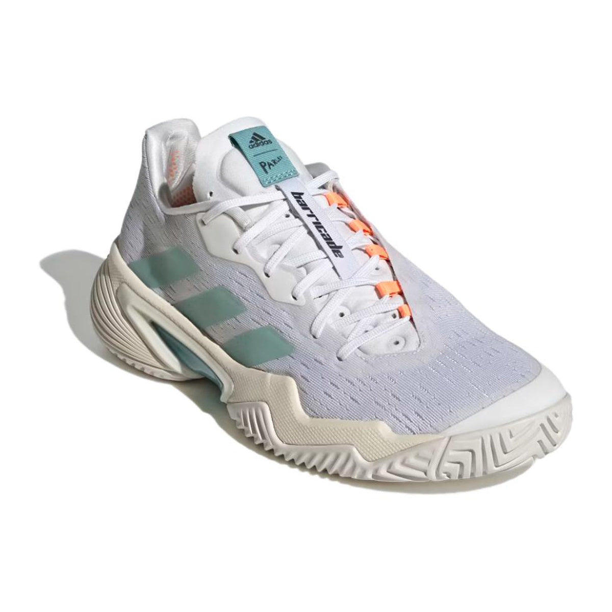 adidas Barricade Women's Low-Top Tennis Shoes - Grey/Blue