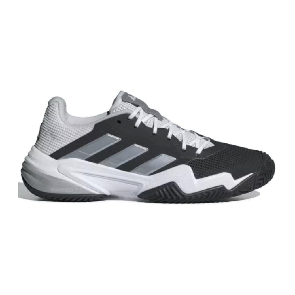 adidas Barricade 13 Men's Low-Top Tennis Shoes - Black/White