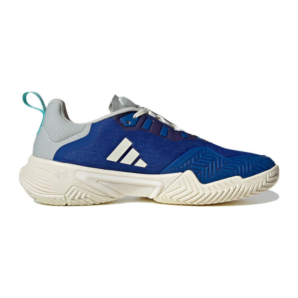 adidas Barricade Tennis Women's Low-Top Tennis Shoes - Blue/White