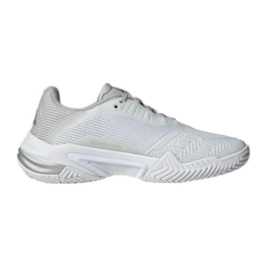 adidas Barricade Women's Low-Top Tennis Shoes - White/Grey