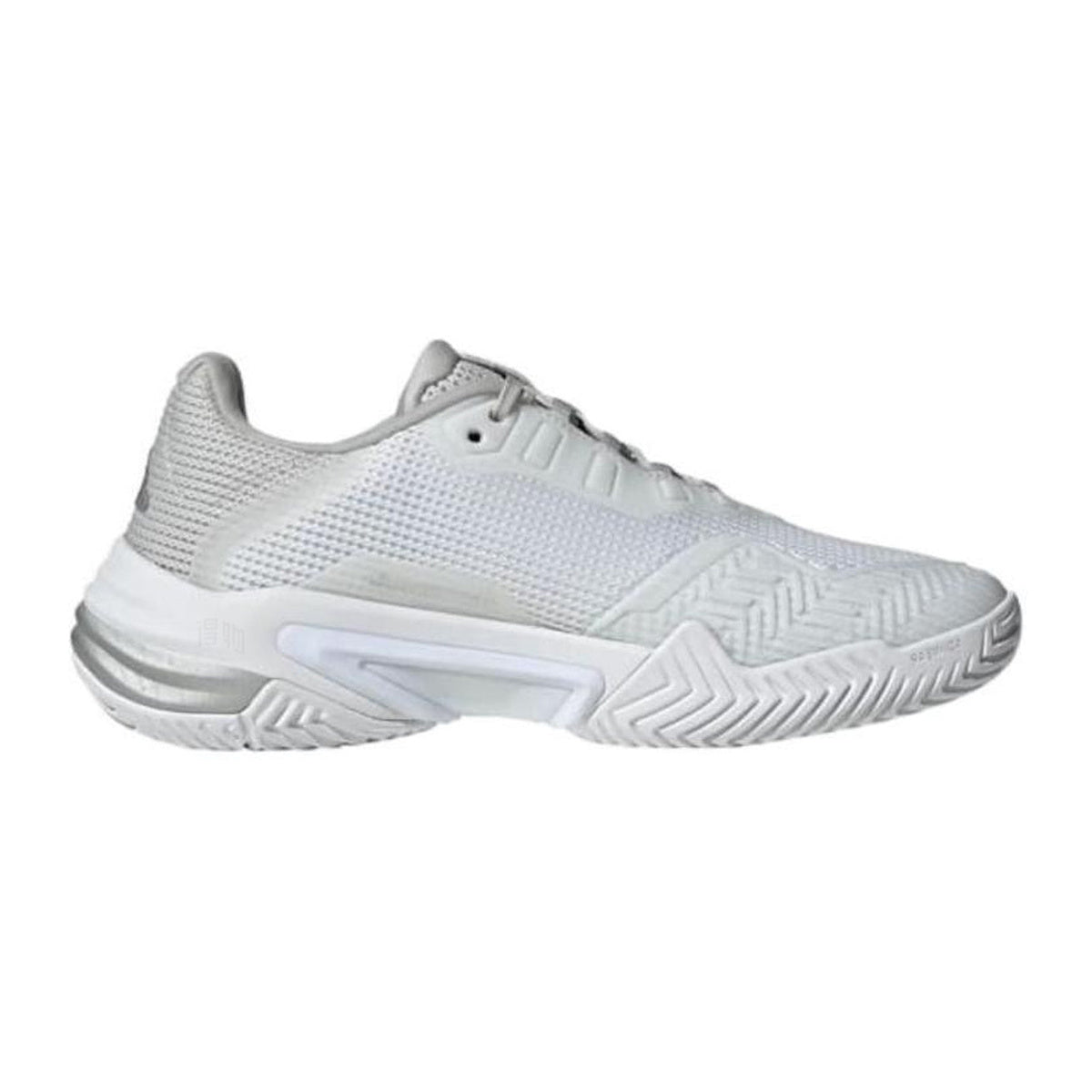 adidas Barricade Women's Low-Top Tennis Shoes - White/Grey