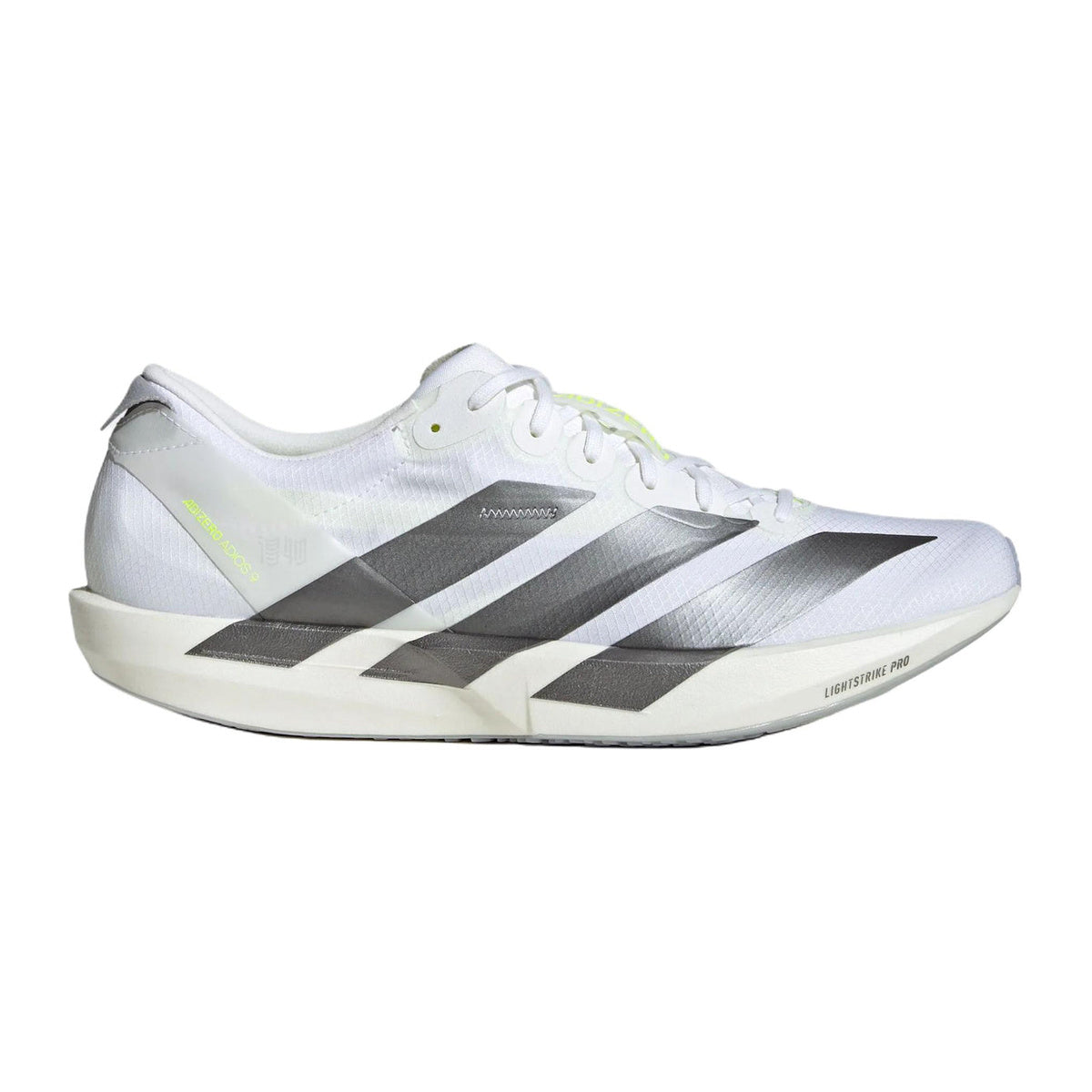 adidas Adizero Adios 9 Lightstrike Pro Men's Low-Profile Racing Shoes - White