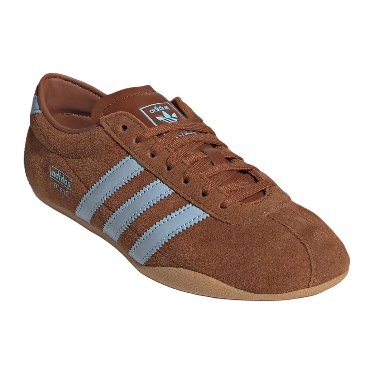 adidas Originals Tokyo Unisex Low-Top Lifestyle Sneakers - Brown/Blue