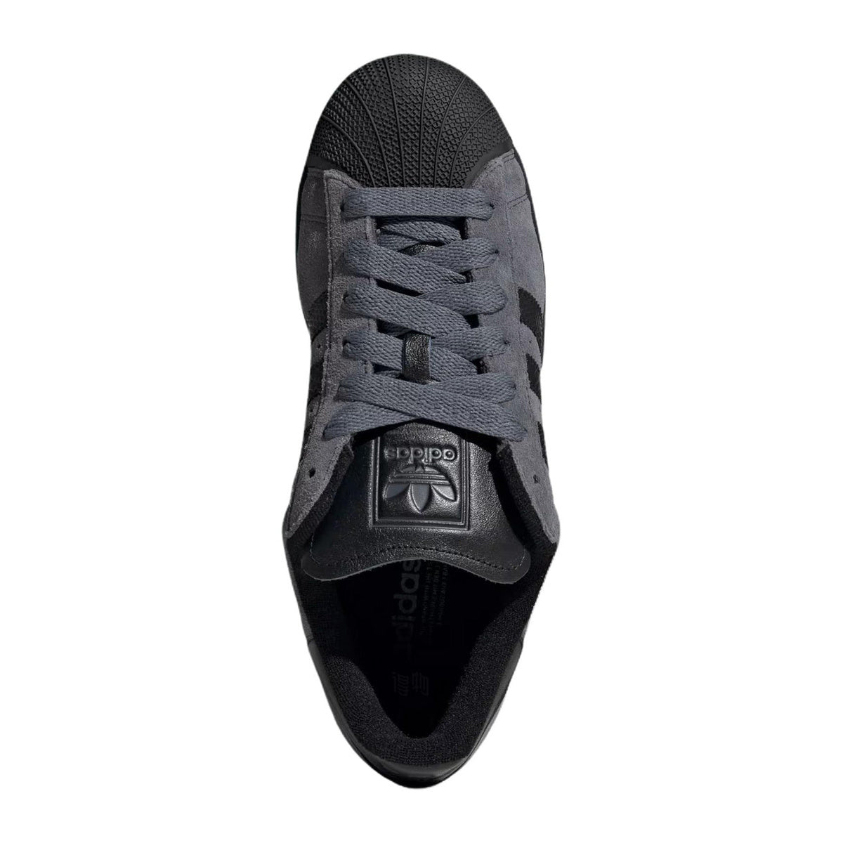 adidas Originals Superstar 2 Unisex Low-Profile Sneakers - Grey/Black
