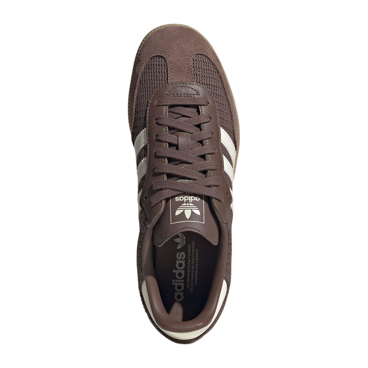 adidas Superstar fashion-forward streetwear-inspired low-profile sole unisex sneakers - Brown