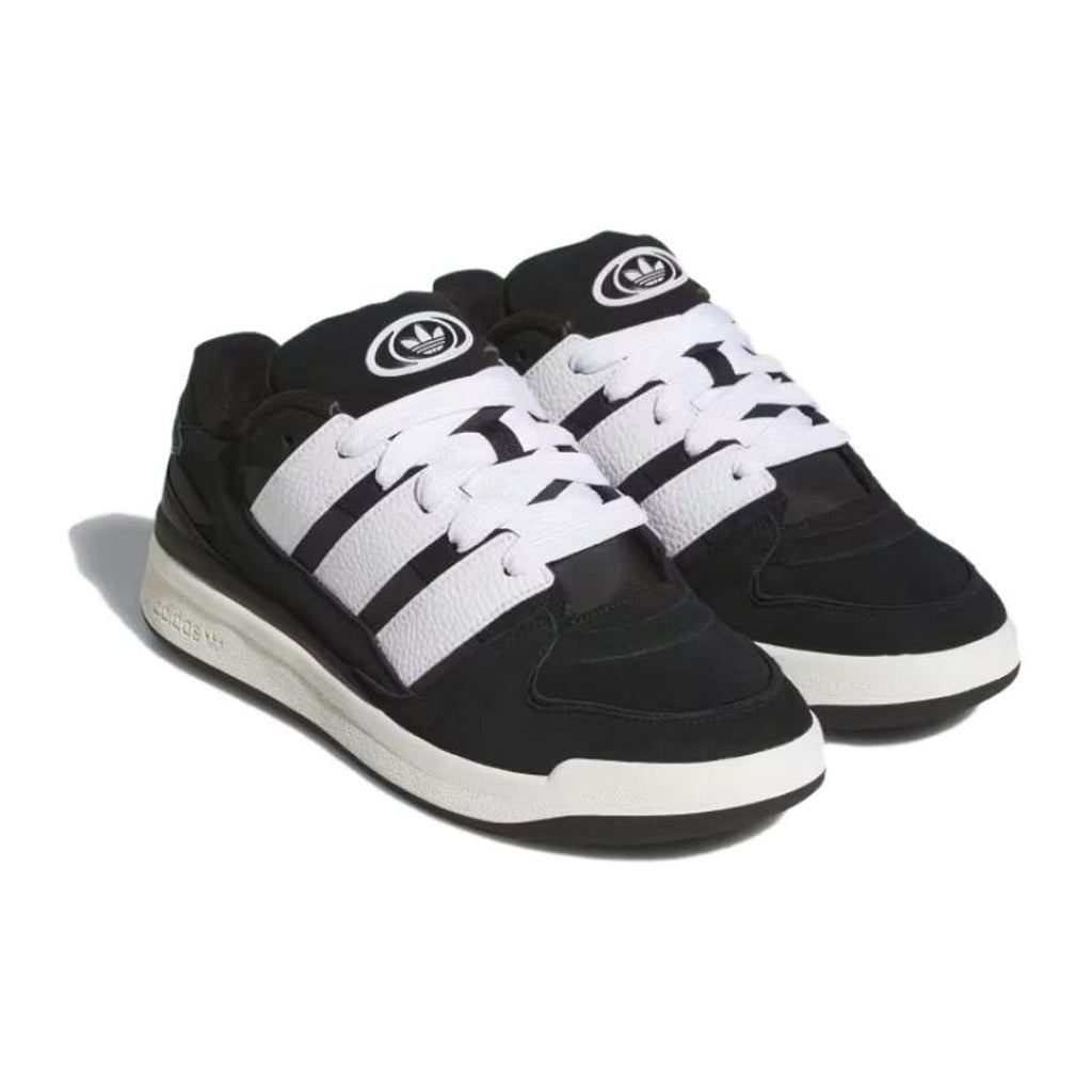 adidas Originals FORUM 2000 Unisex Low-Top Lifestyle Sneakers - Black/White