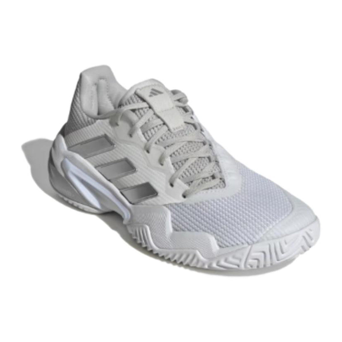 adidas Barricade Women's Low-Top Tennis Shoes - White/Grey