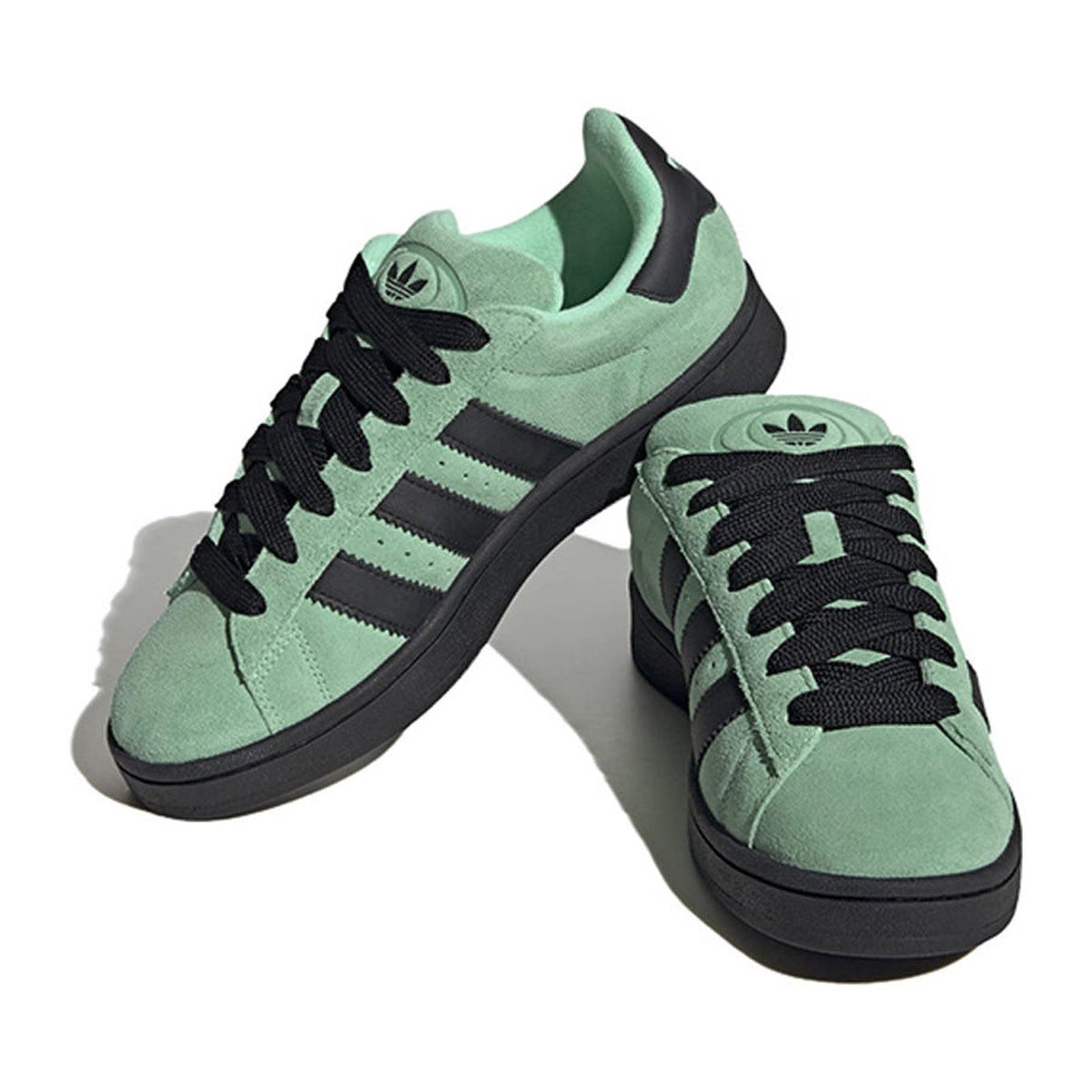adidas Originals CAMPUS 00s Men's Low-Top Lifestyle Sneakers - Black/Green