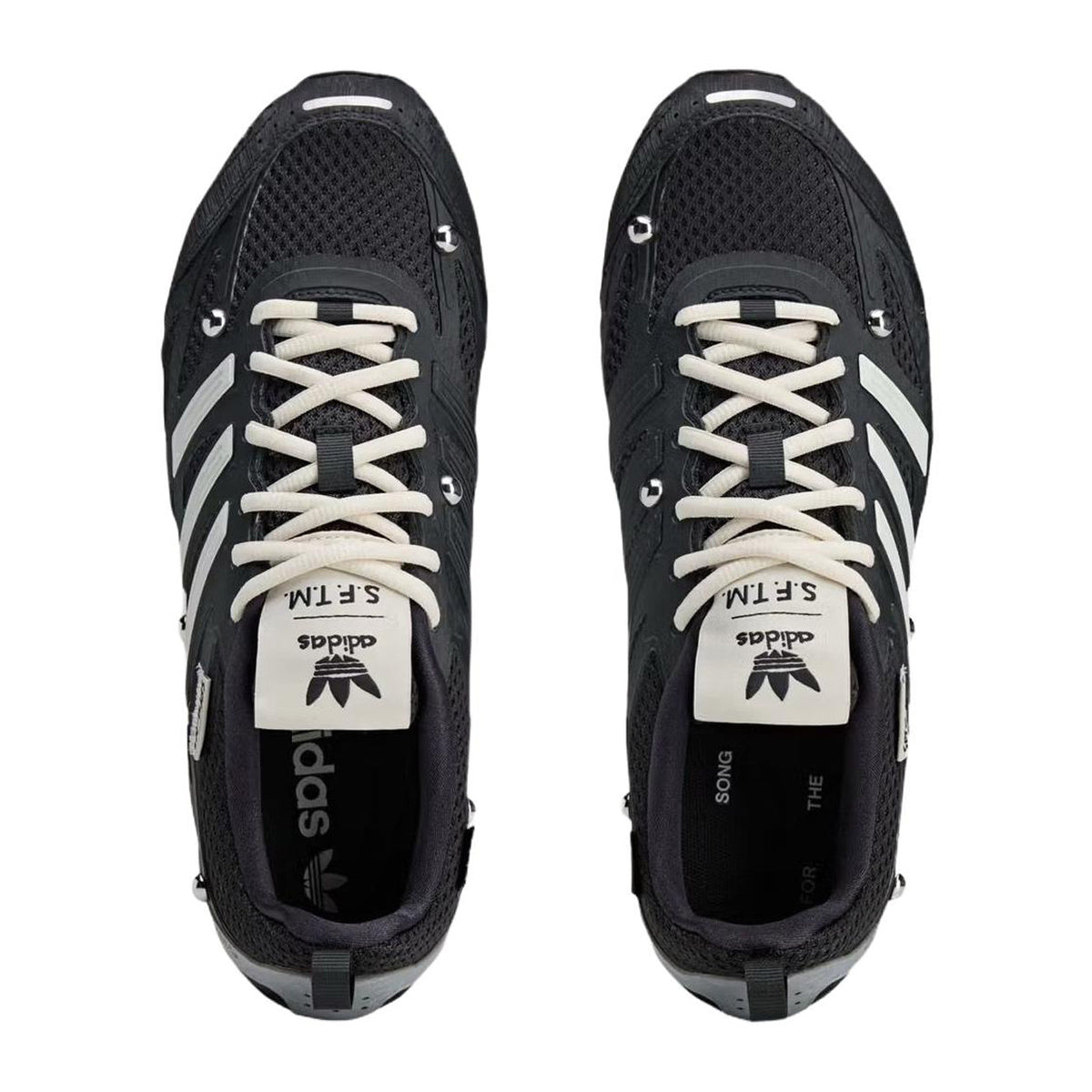 SONG FOR THE MUTE × adidas Originals Adizero PR SFTM-006 Unisex Running Shoes - Black/Beige