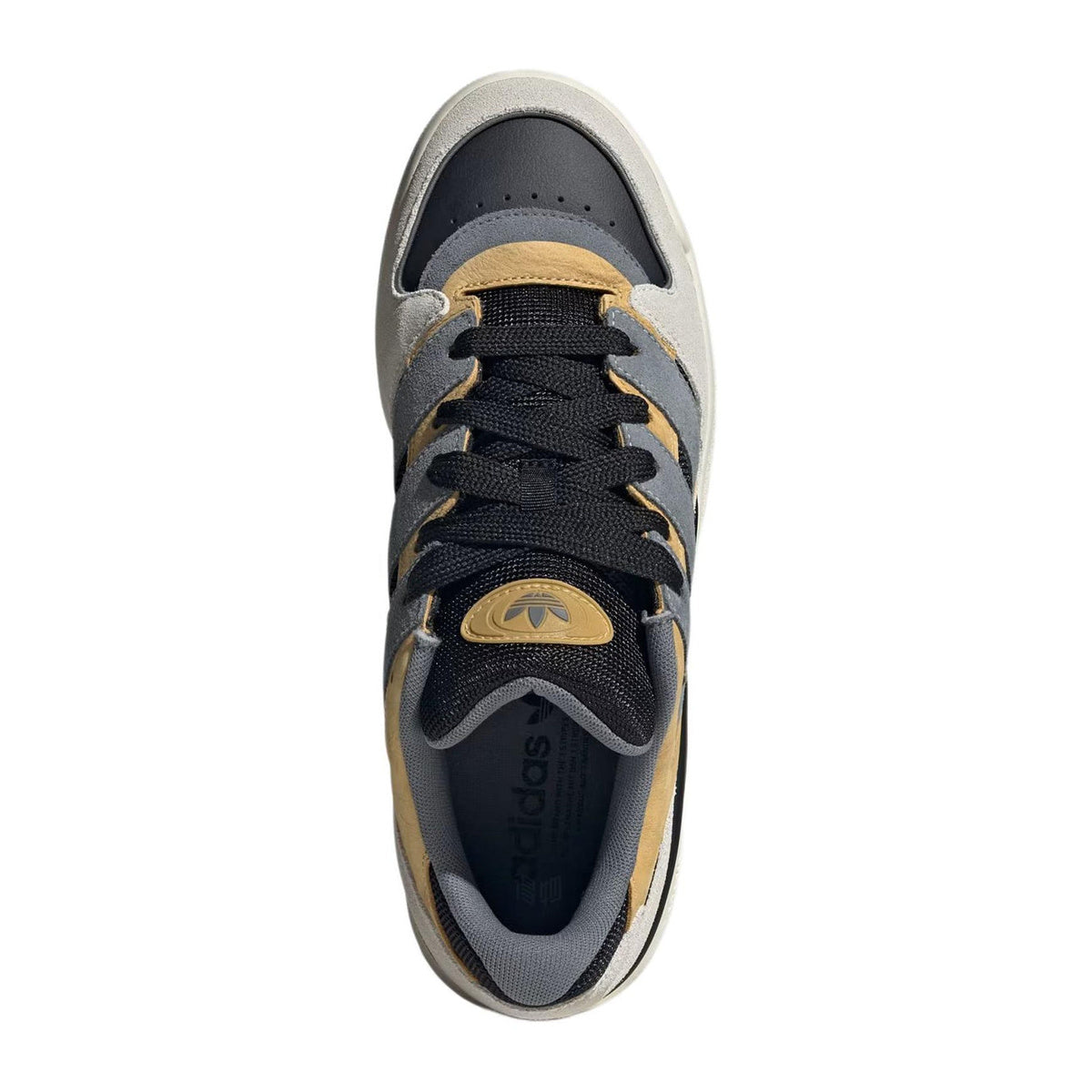 adidas Originals FORUM 2000 Puffed Core Unisex Low-Top Sneakers - Black/Grey