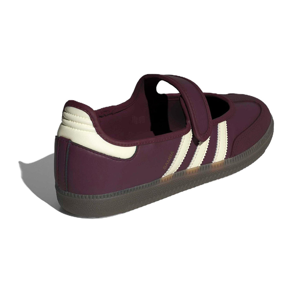 adidas Originals Samba Jane Women's Flat Mary Jane Shoes - Burgundy