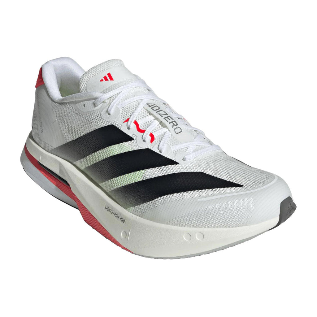 adidas Adizero Boston 13 Men's Urban Commuter Running Shoes - White