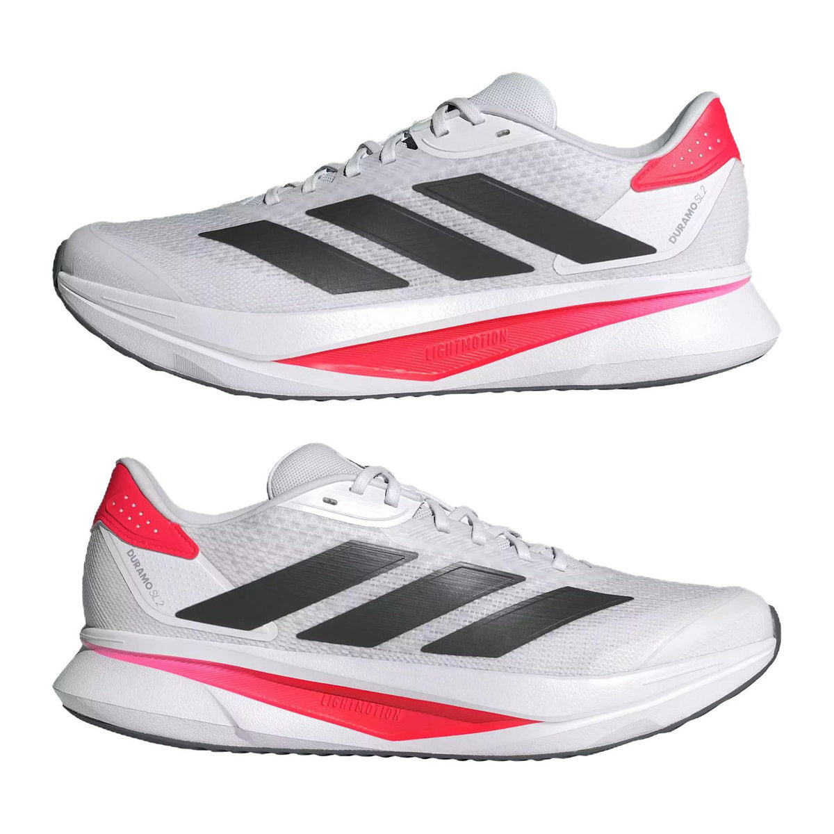 adidas DURAMO SL 2.0 LIGHTMOTION Men's Running Shoes - White/Red