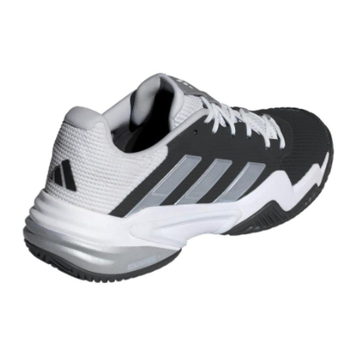 adidas Barricade 13 Men's Low-Top Tennis Shoes - Black/White