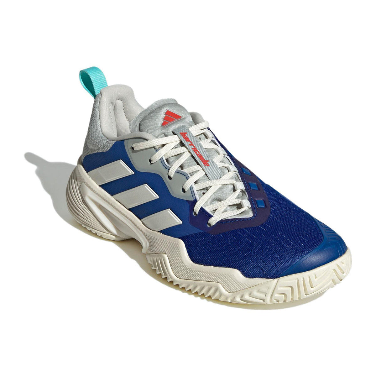 adidas Barricade Tennis Women's Low-Top Tennis Shoes - Blue/White