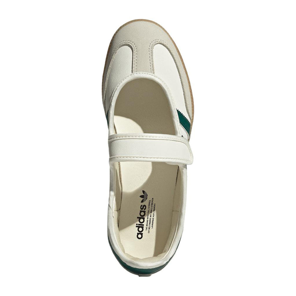 adidas Originals Samba Jane Women's Mary Jane Shoes - Off-White/Green