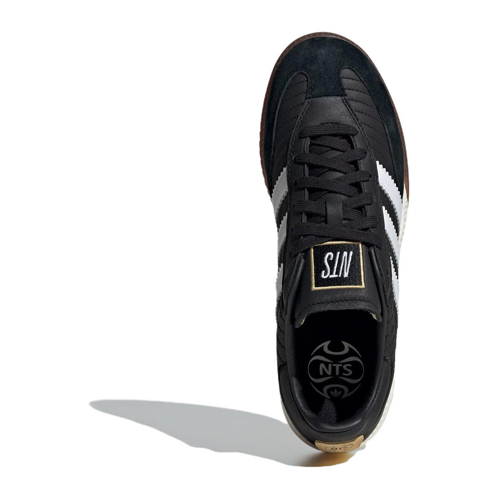 adidas Originals × NTS RADIO SAMBA MN Unisex Leather Low-Top Sneakers - Black/White
