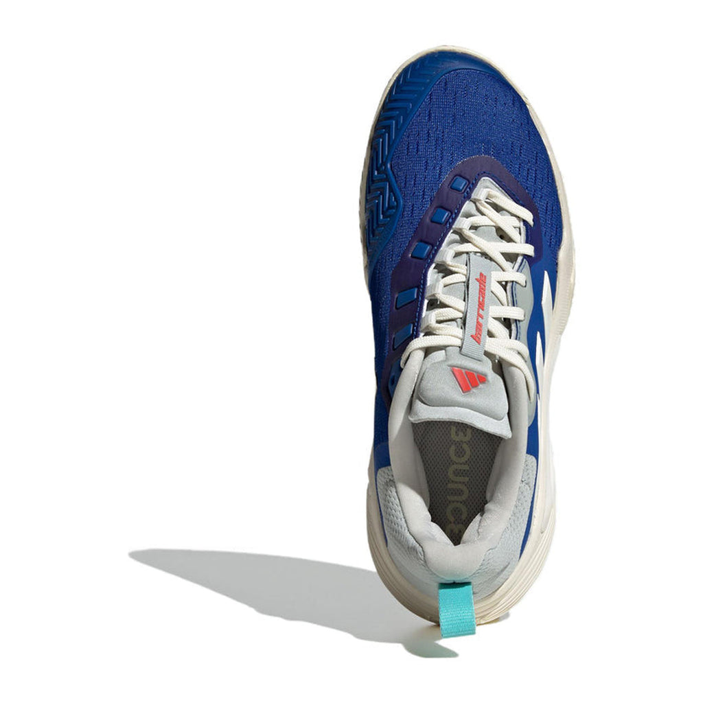 adidas Barricade Tennis Women's Low-Top Tennis Shoes - Blue/White