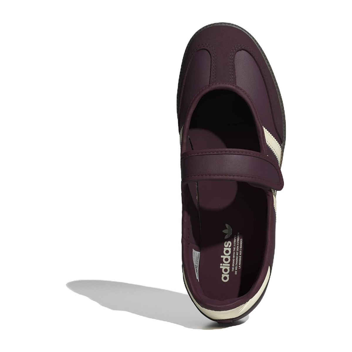 adidas Originals Samba Jane Women's Flat Mary Jane Shoes - Burgundy