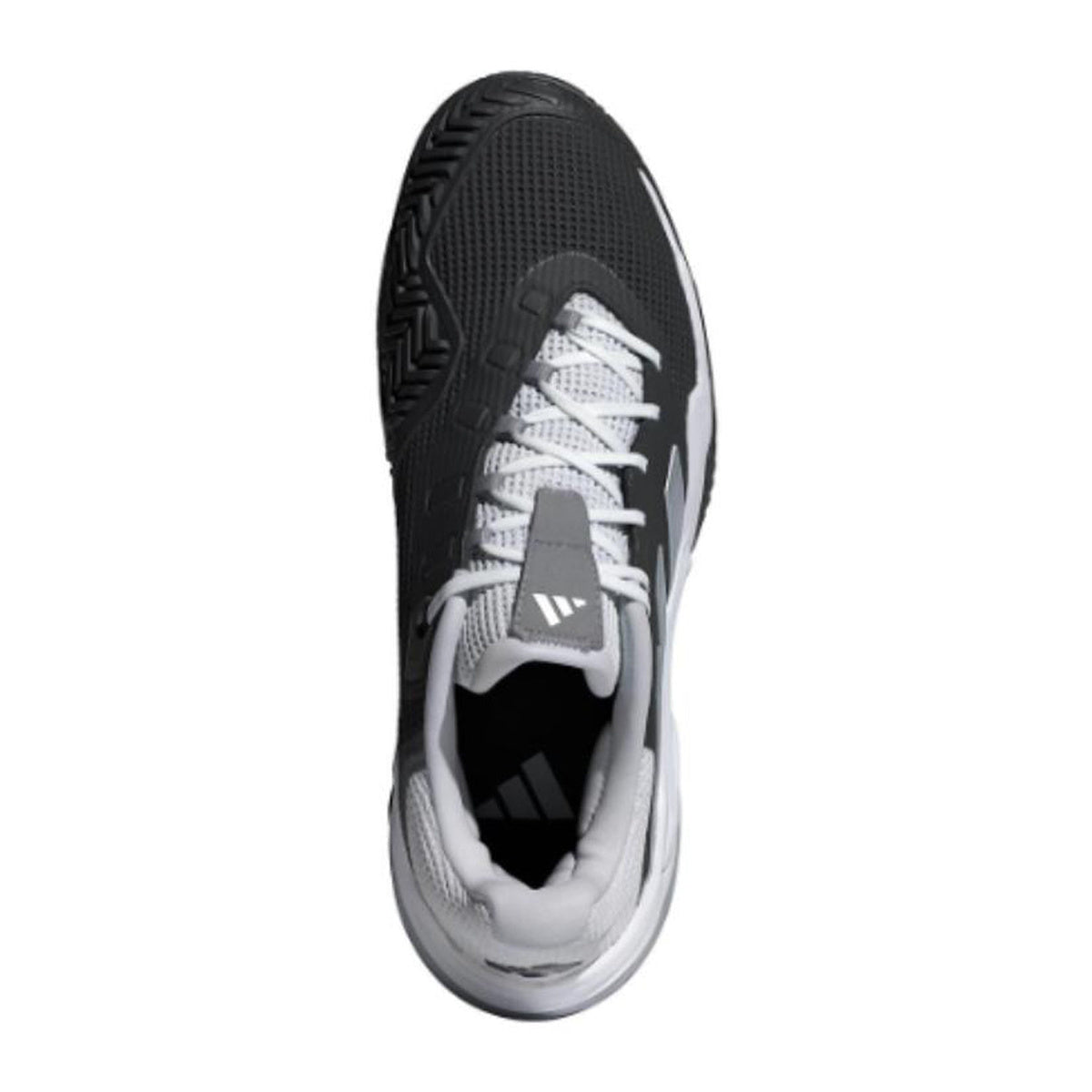 adidas Barricade 13 Men's Low-Top Tennis Shoes - Black/White
