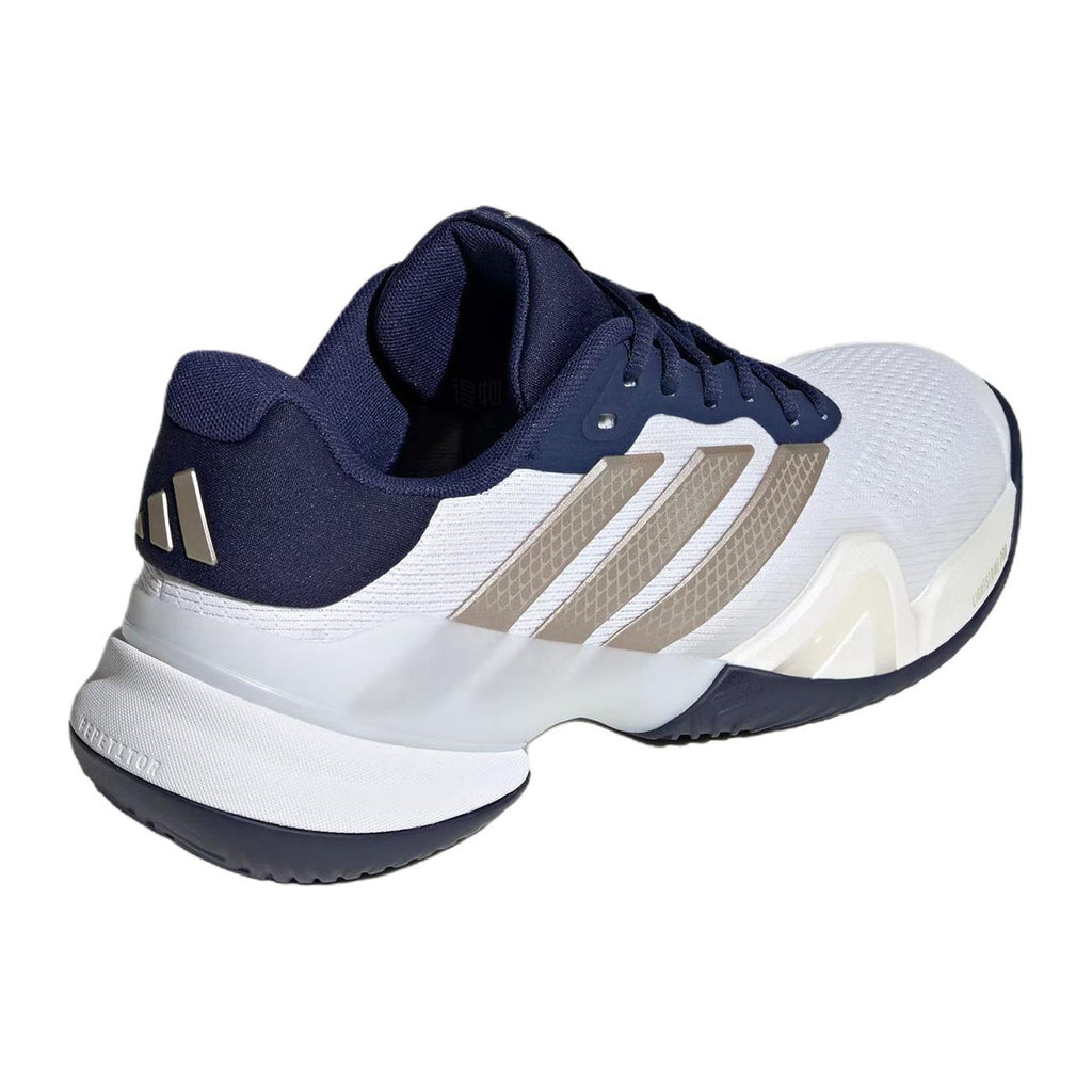 adidas BARRICADE 14 Men's Low-Top Tennis Shoes - White/Blue