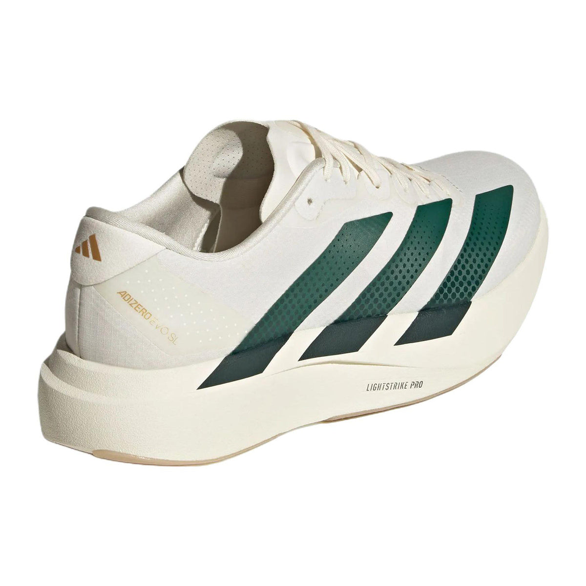 adidas Adizero Evo SL WOVEN Men's Low-Top Running Shoes - White/Green