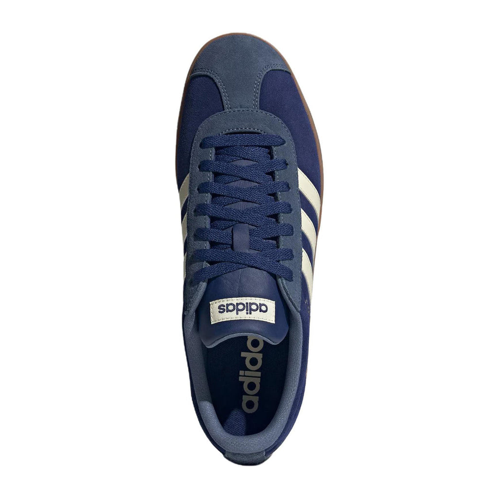 adidas VL Court Classic Unisex Retro T-Toe Low-Top Sneakers - Navy