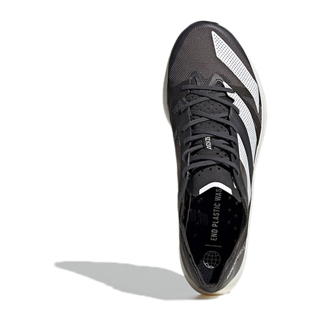 adidas Adizero Takumi Sen 8 Unisex Carbon-Plated Racing Shoes - Black/White