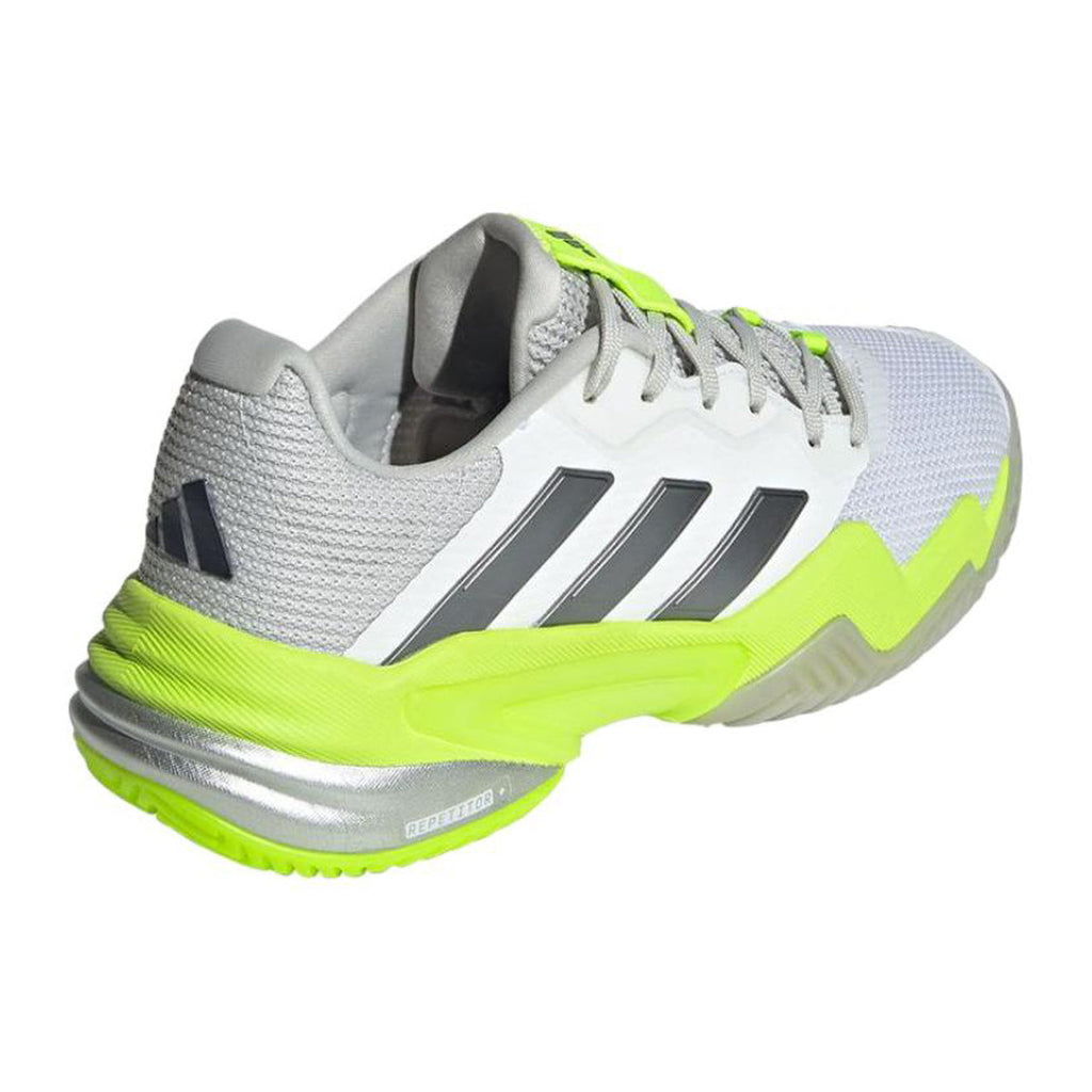 adidas Barricade 13 Women's Low-Top Tennis Shoes - Grey/Green