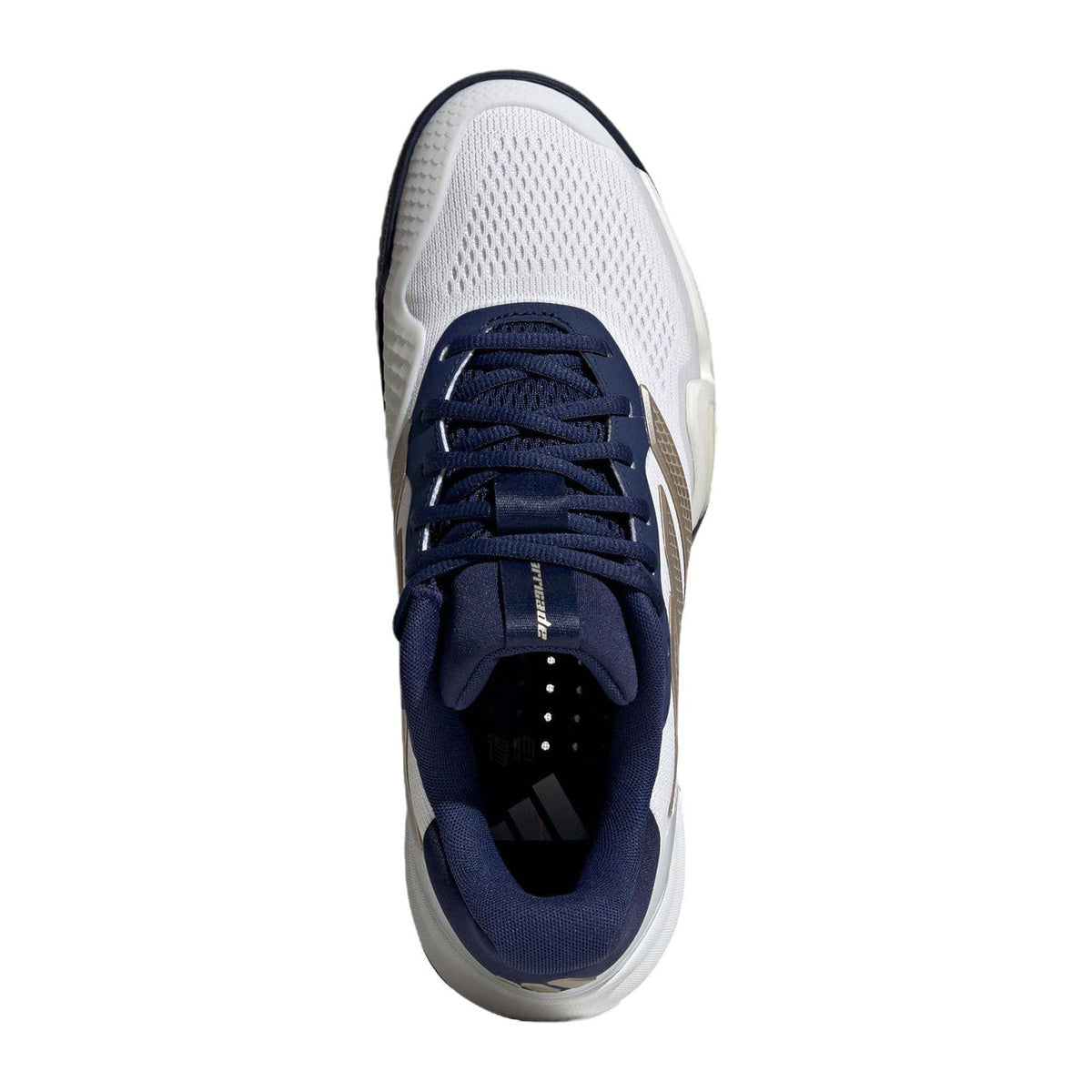 adidas BARRICADE 14 Men's Low-Top Tennis Shoes - White/Blue