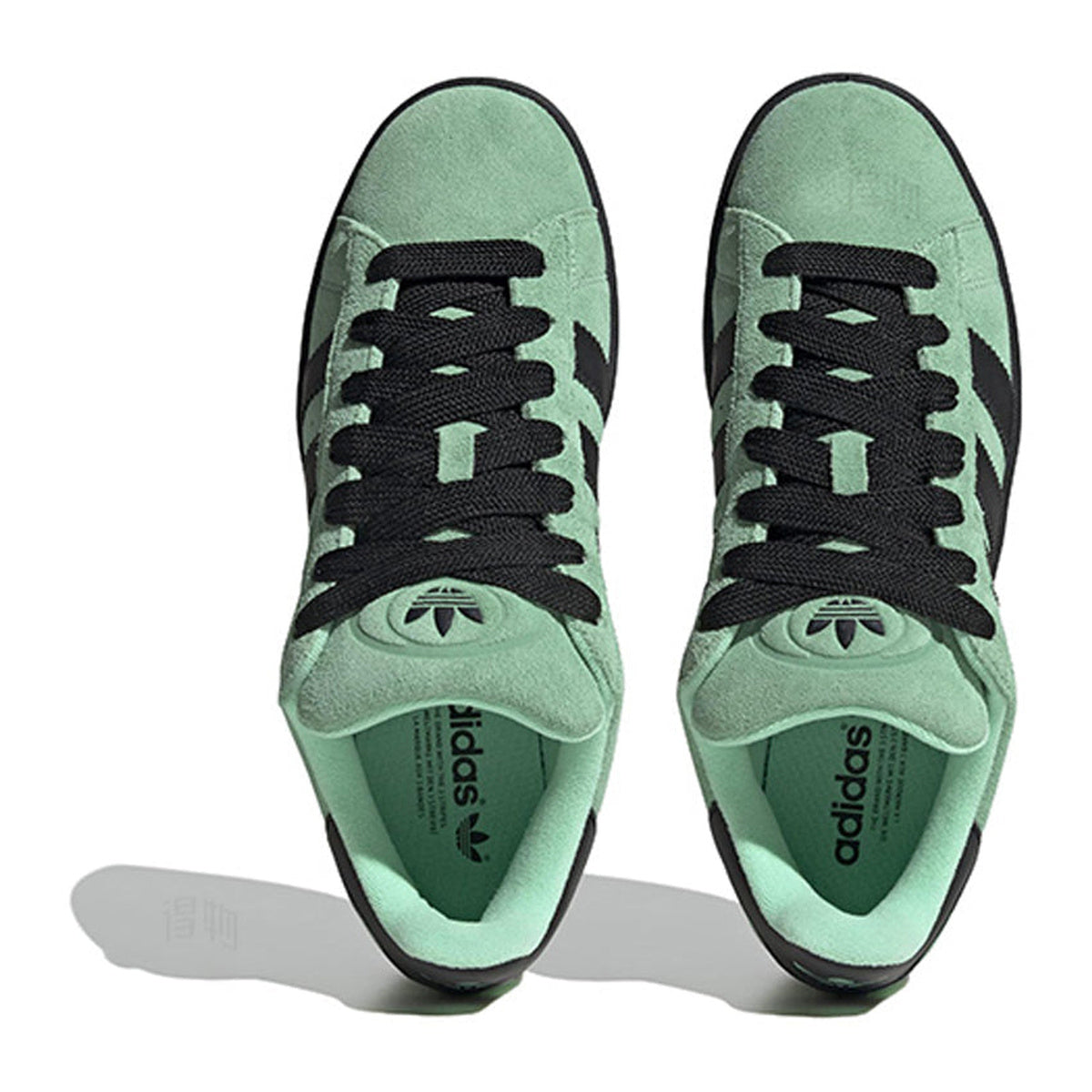 adidas Originals CAMPUS 00s Men's Low-Top Lifestyle Sneakers - Black/Green