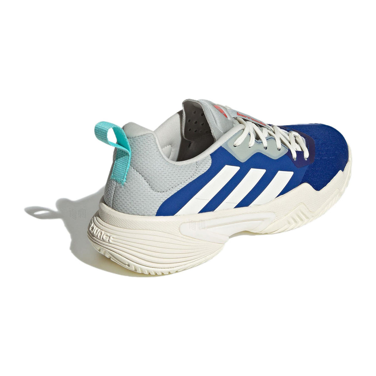 adidas Barricade Tennis Women's Low-Top Tennis Shoes - Blue/White